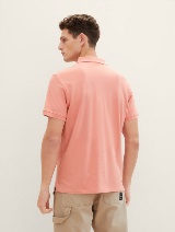 Polo-majica s malim izvezenim logom - Ružičasta_5079325