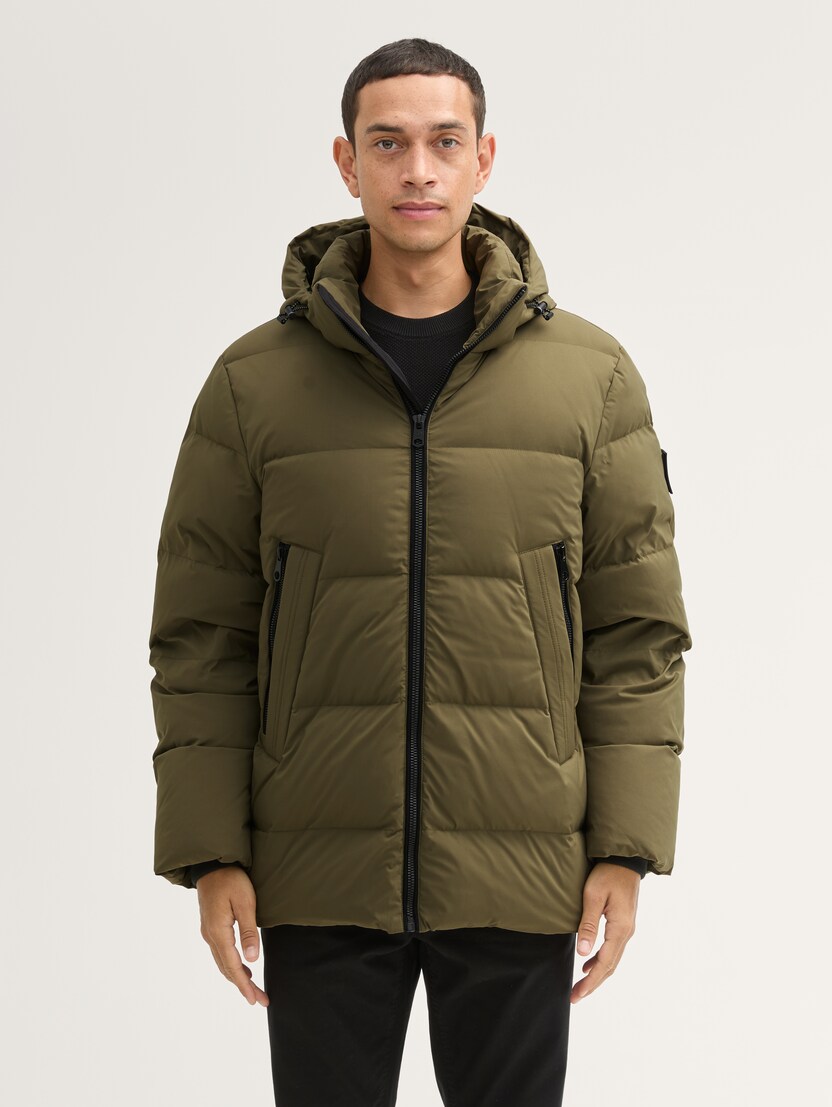  Puffer jakna sa kapuljačom - Zelena-1042521-11848-15