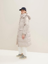 Puffer  jakna sa odvojivim rukavima - Siva_4779280
