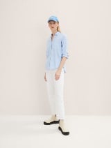 Strukturirana bluza - Plava_8849071
